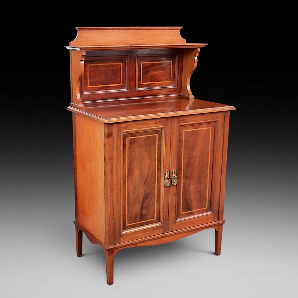 Edwardian Mahogany Drinks Side Cabinet