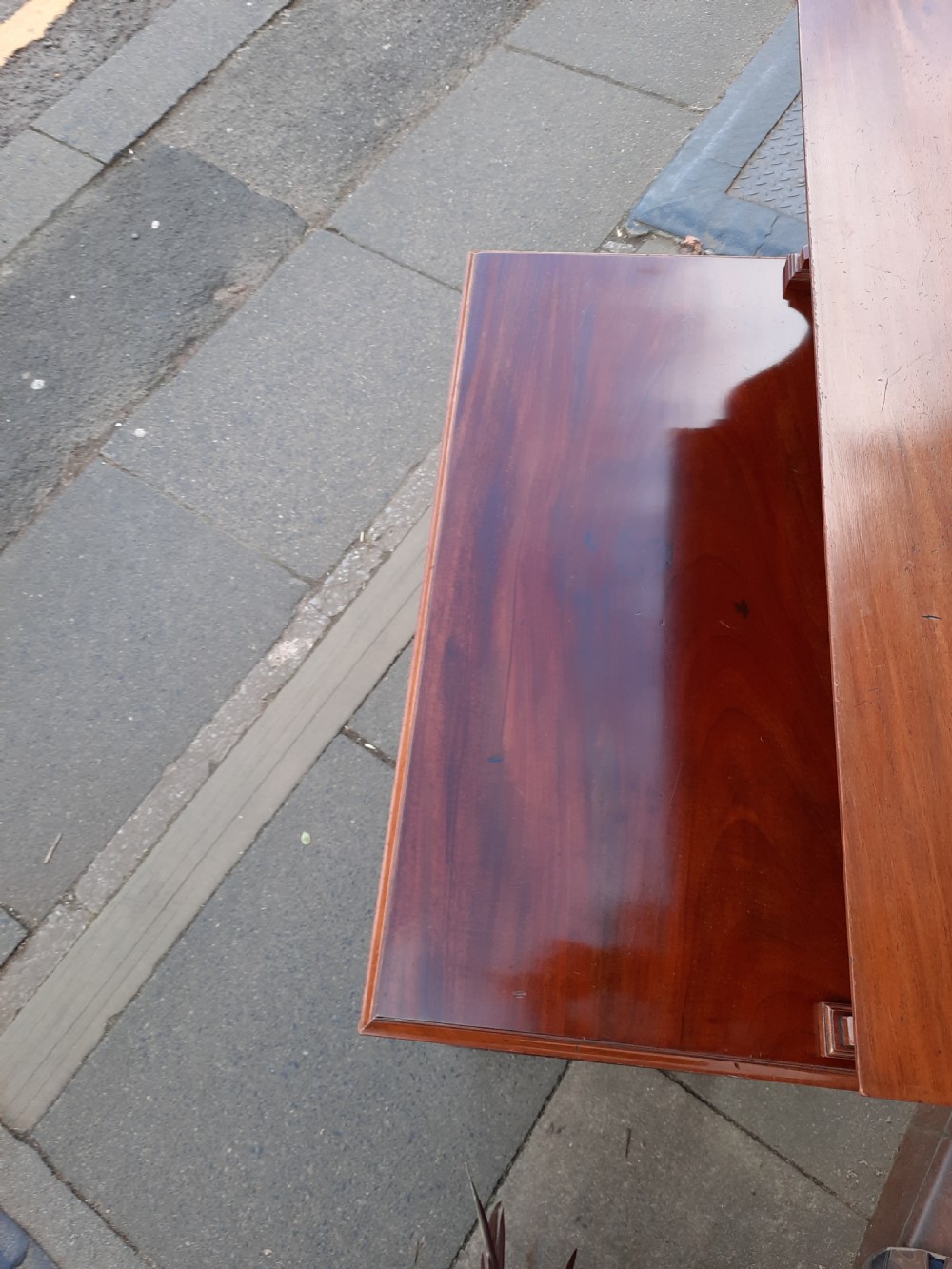 Edwardian Mahogany Drinks Side Cabinet View V