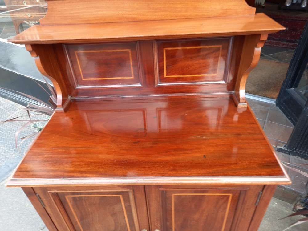 Edwardian Mahogany Drinks Side Cabinet View VI