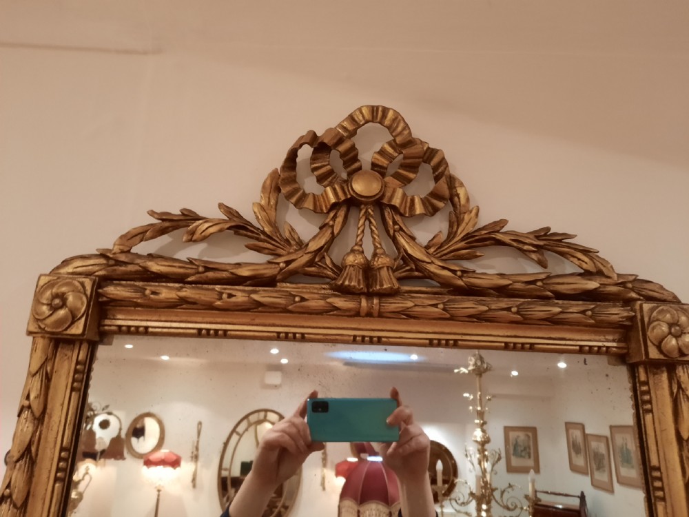 Early 20thC Giltwood Pier Mirror  View III