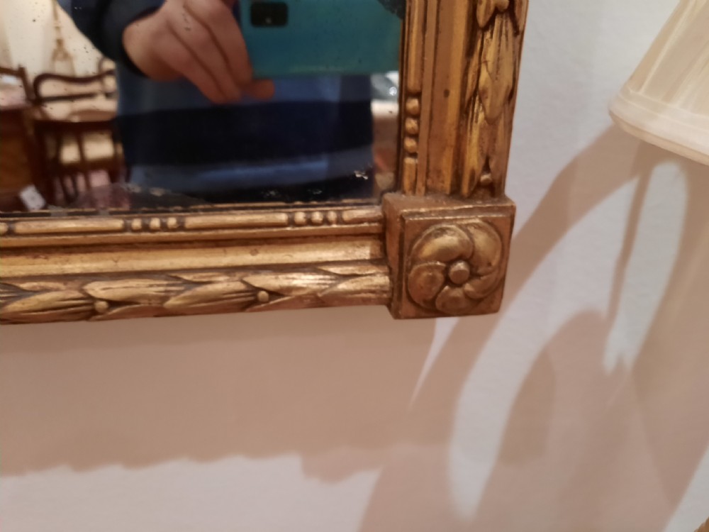 Early 20thC Giltwood Pier Mirror  View IV