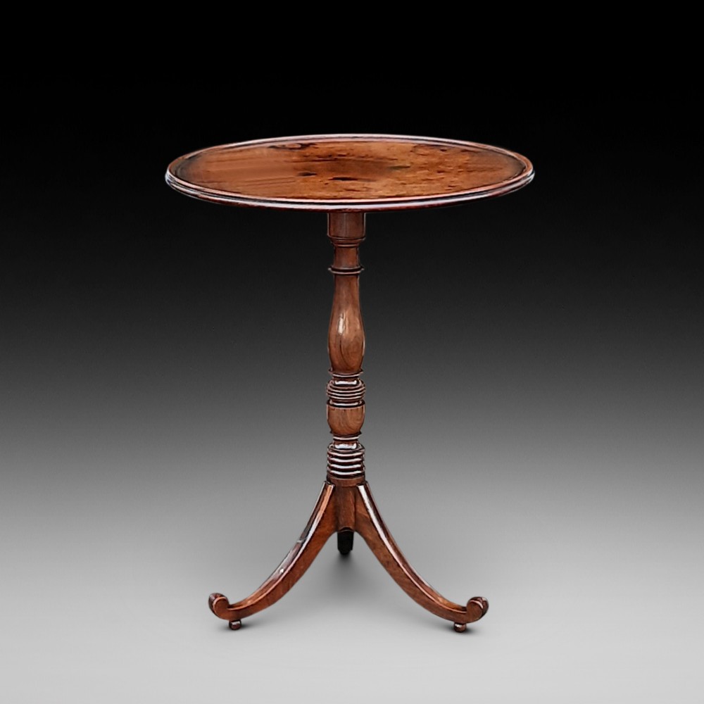 Regency Mahogany Tripod Wine Table