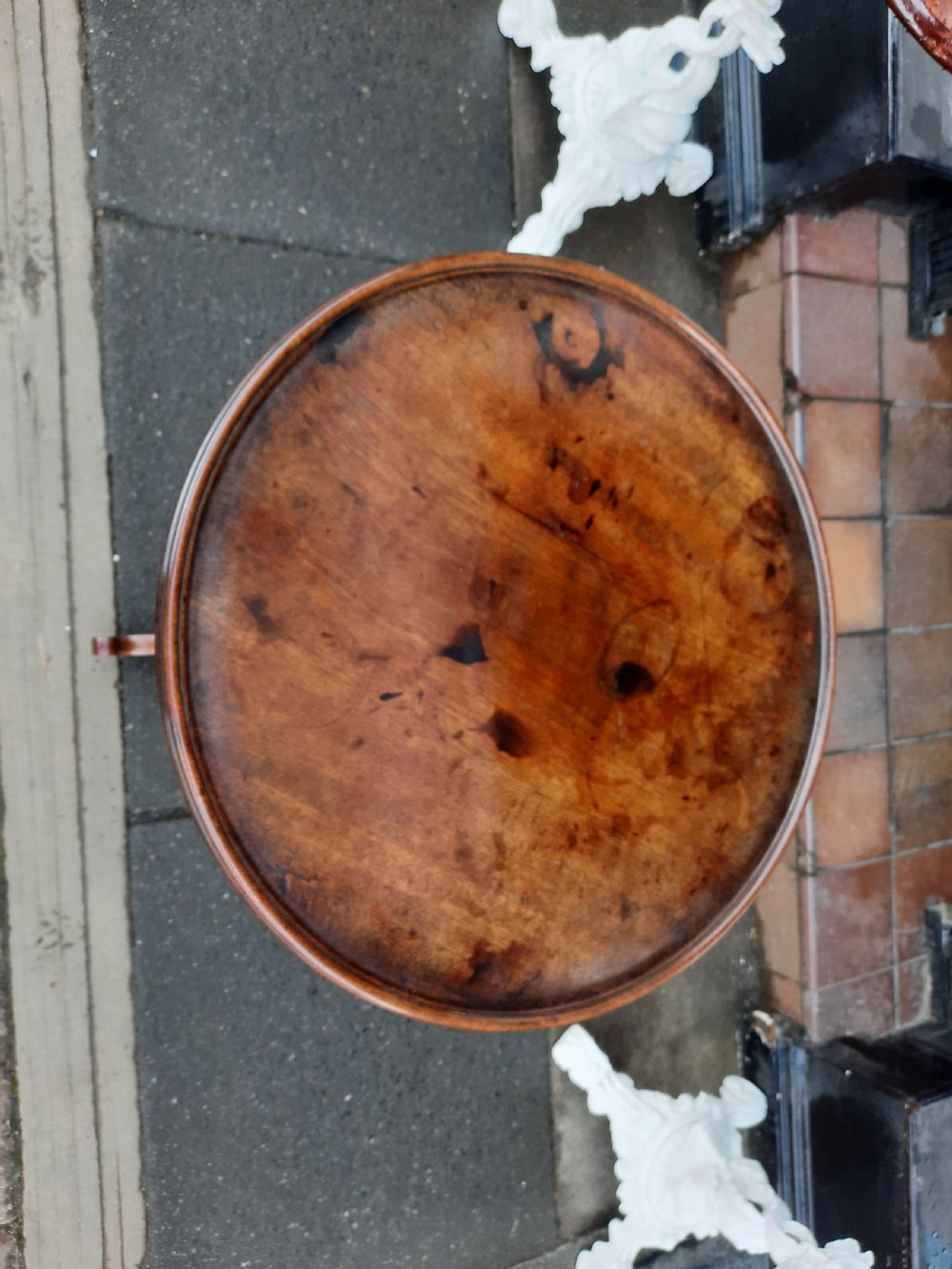 Regency Mahogany Tripod Wine Table View II