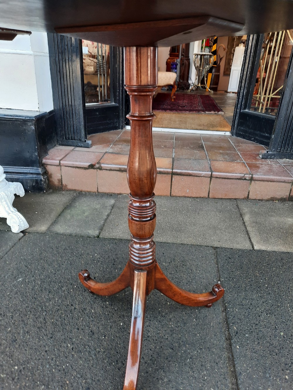Regency Mahogany Tripod Wine Table View III