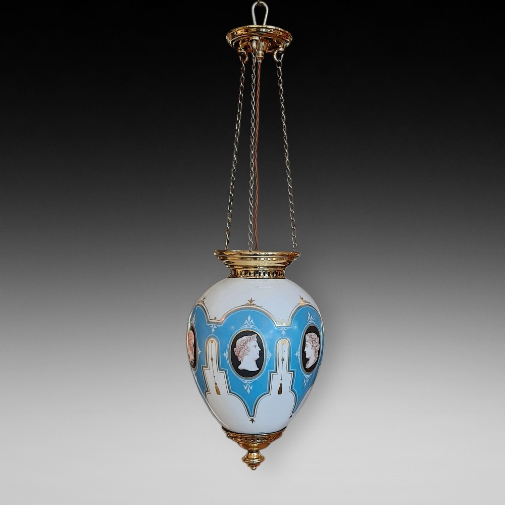 Early 20thC Ceiling Hanging Lantern 