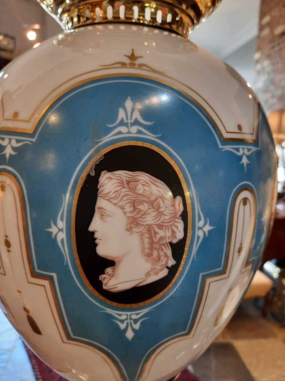 Early 20thC Ceiling Hanging Lantern  View VI