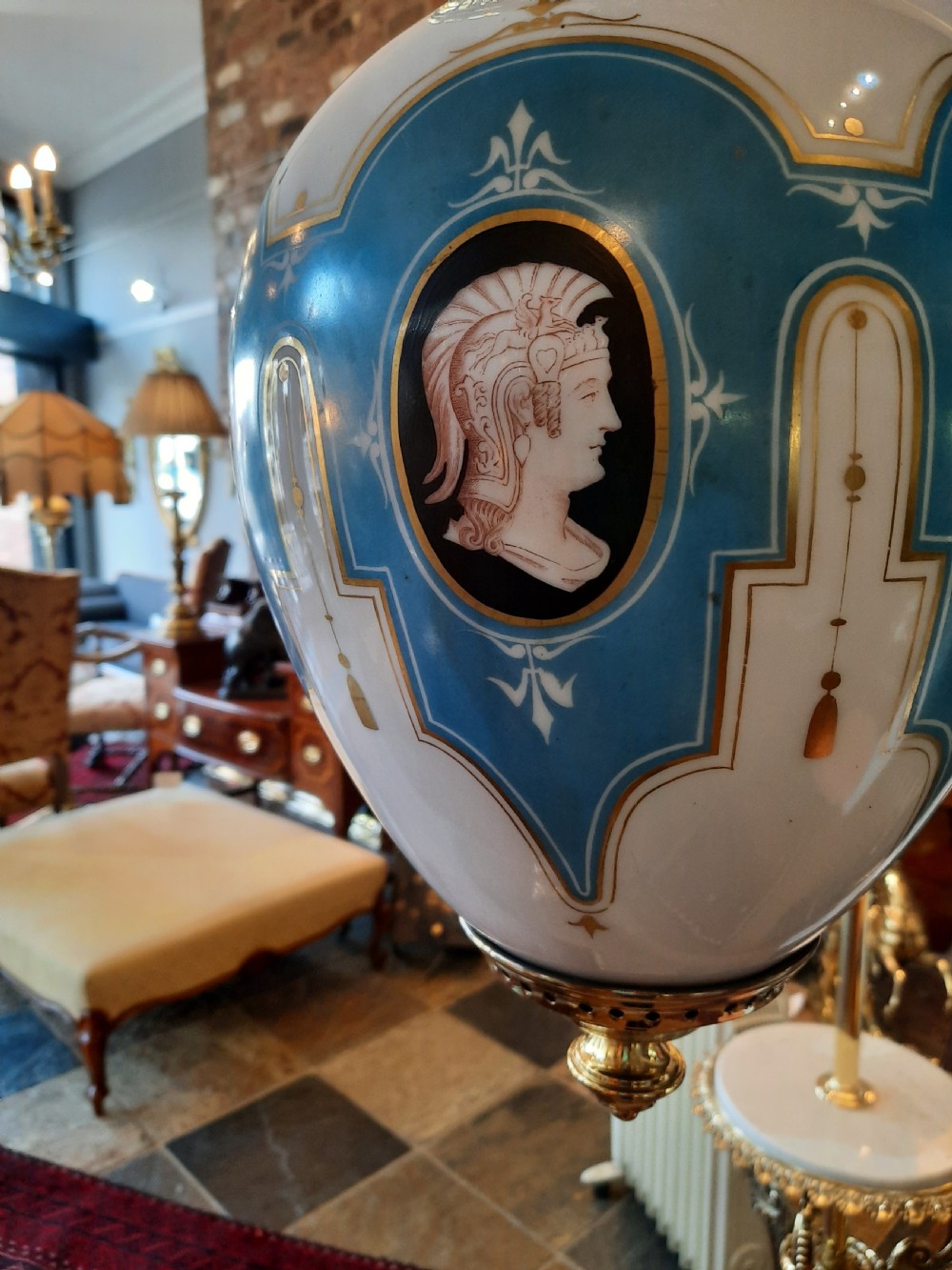 Early 20thC Ceiling Hanging Lantern  View VII
