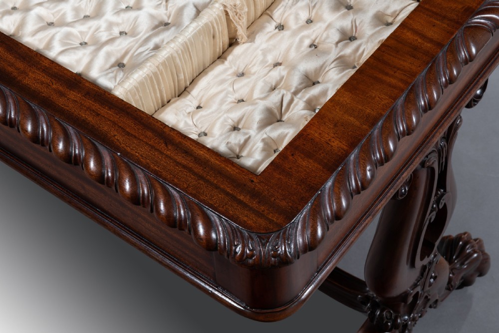 Late Regency Mahogany Desk Attributed to Gillows View III