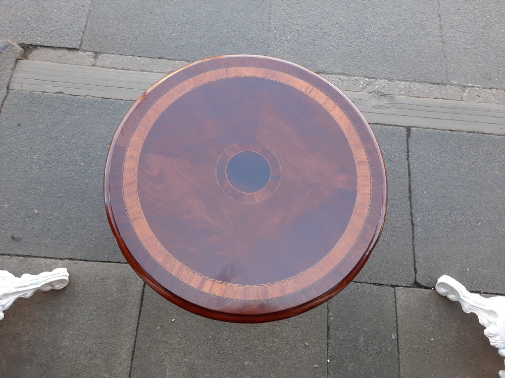 Edwardian Inlaid Mahogany Coffee Table View II
