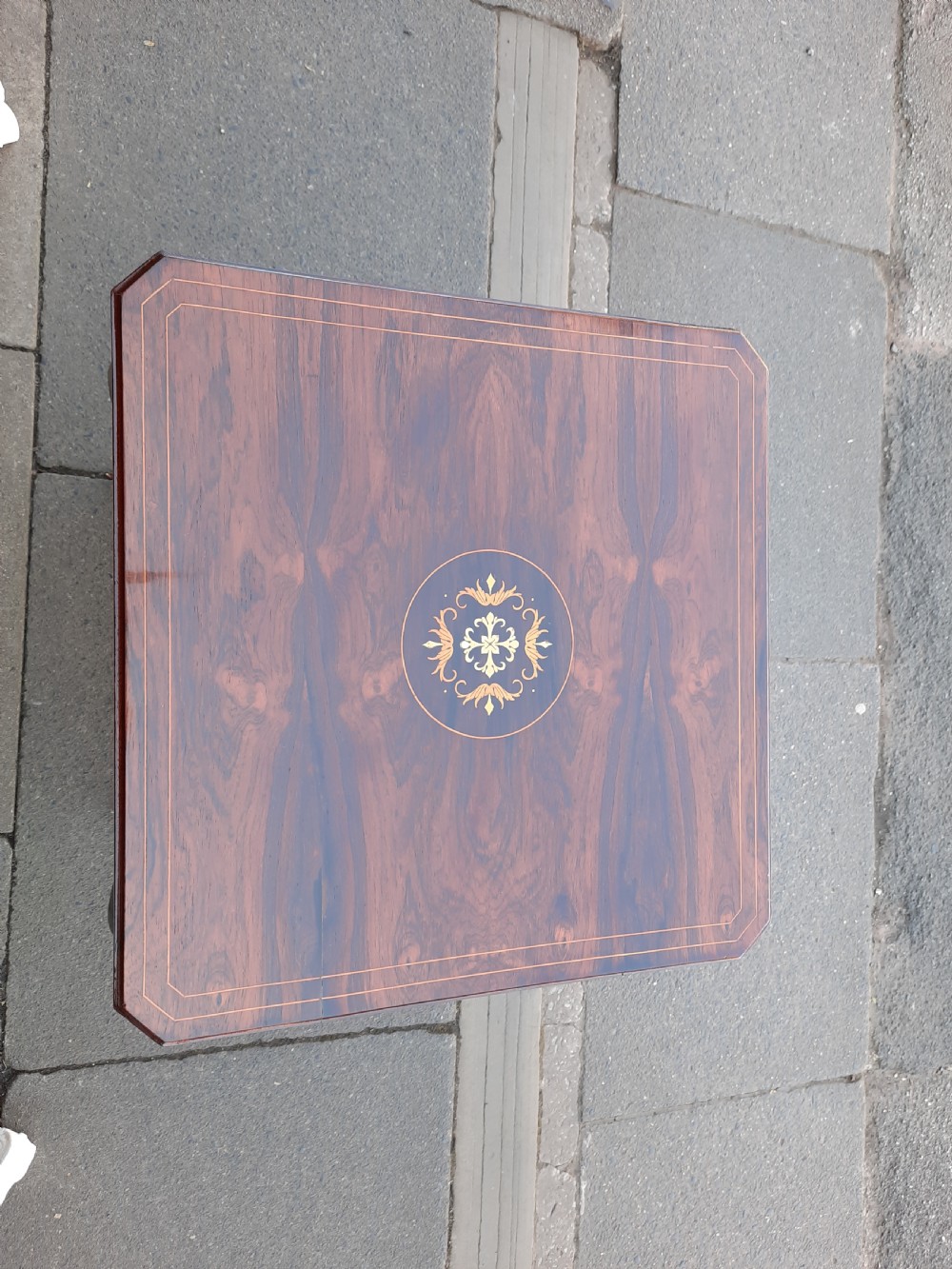 Edwardian Rosewood Occasional Table View II