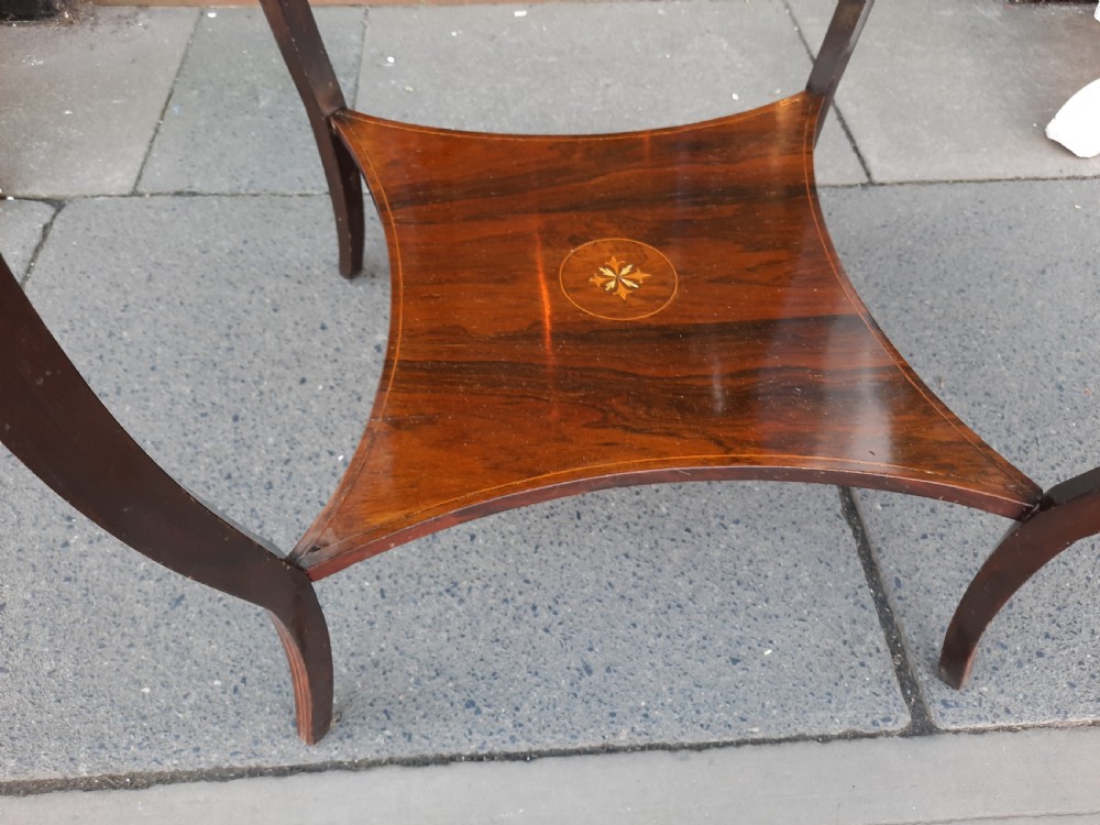 Edwardian Rosewood Occasional Table View III
