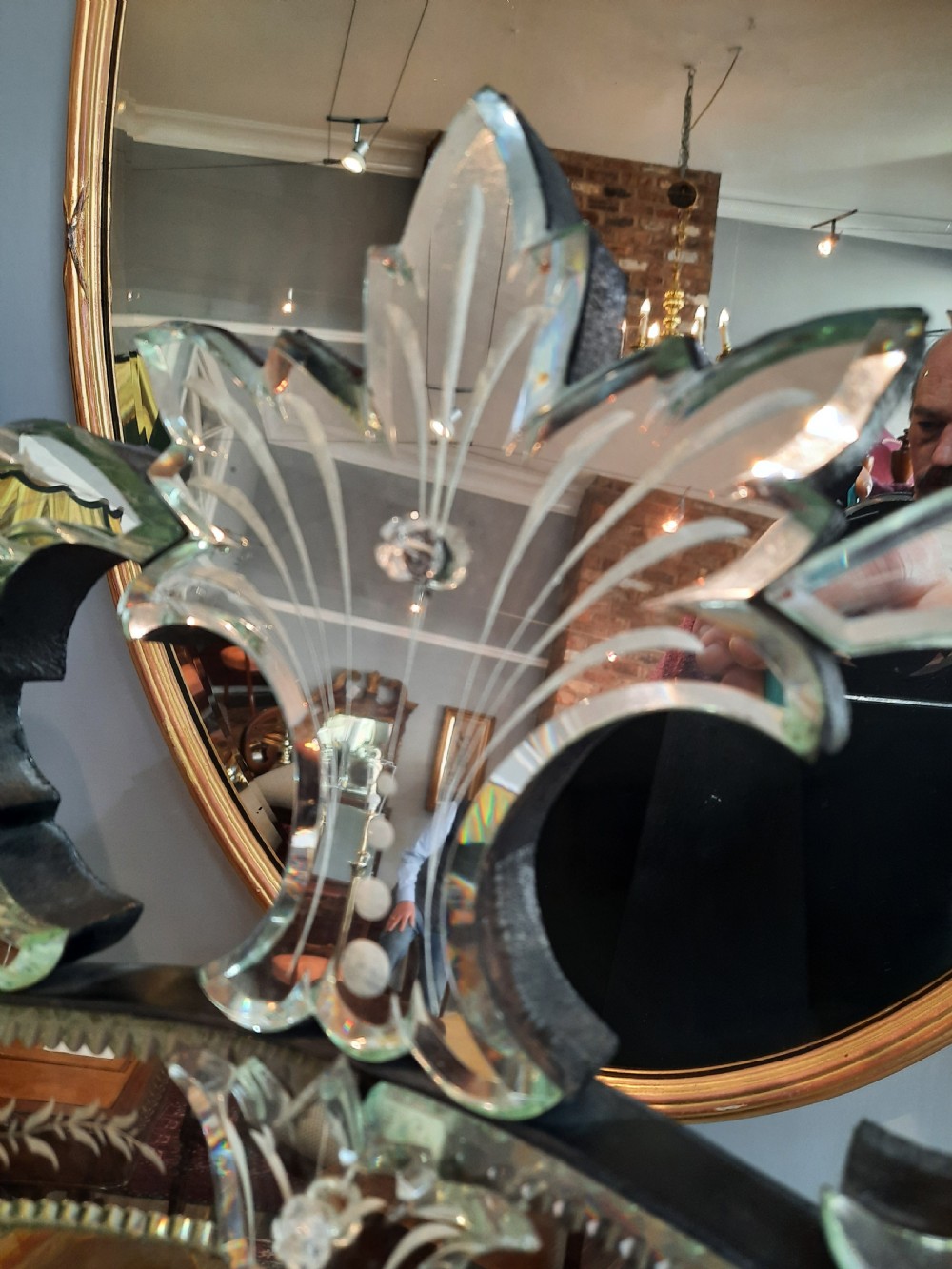 Venetian Dressing Table Mirror View VIII