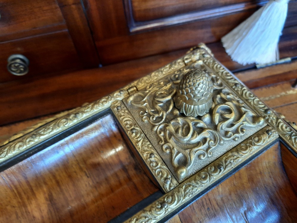 19thC French Kingwood Desk Stand View III