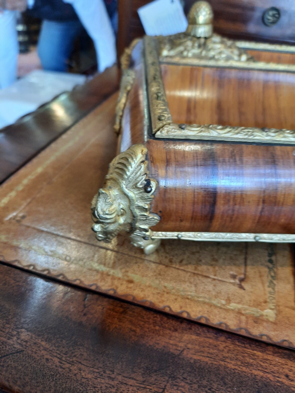 19thC French Kingwood Desk Stand View V