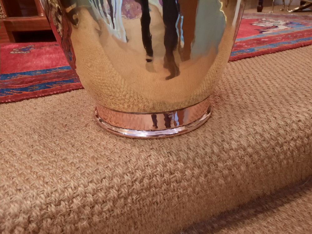 Victorian Brass and Copper Eastern Ewer and Cover View III