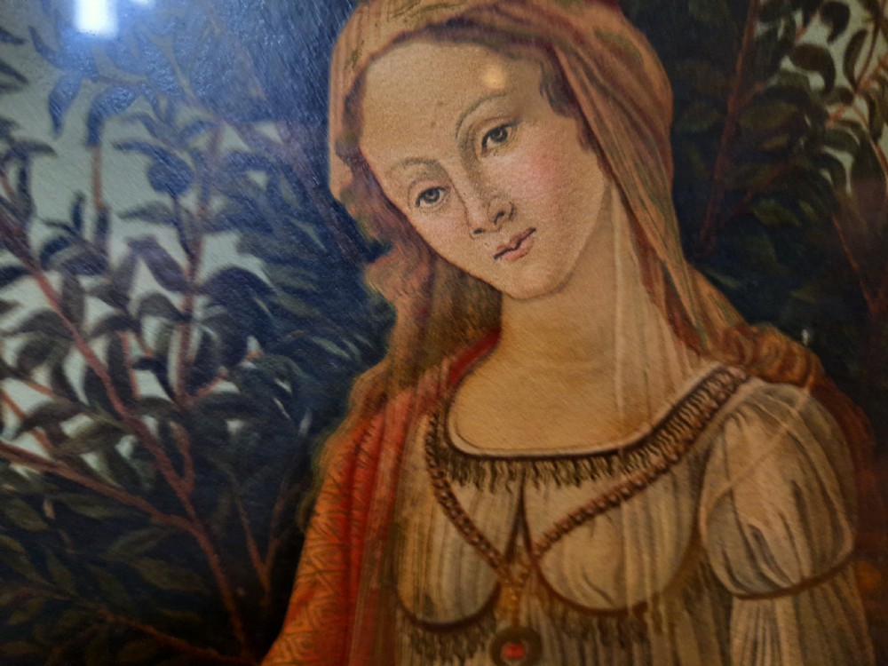 After Botticelli, a late Victorian print 