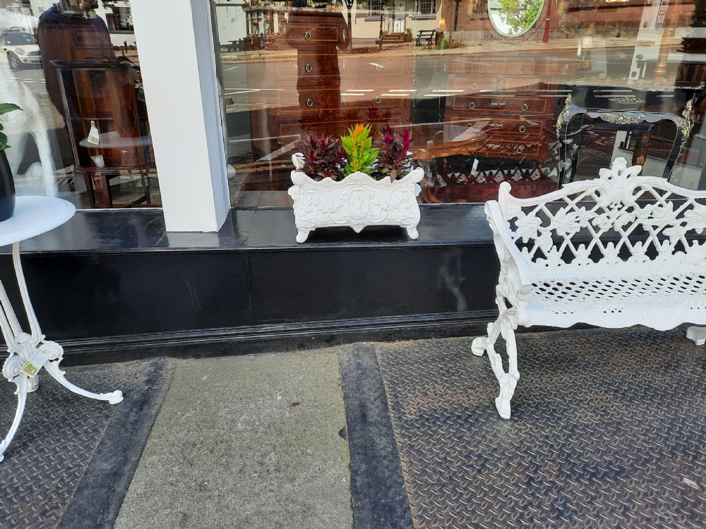 Victorian Cast Iron Planter View II