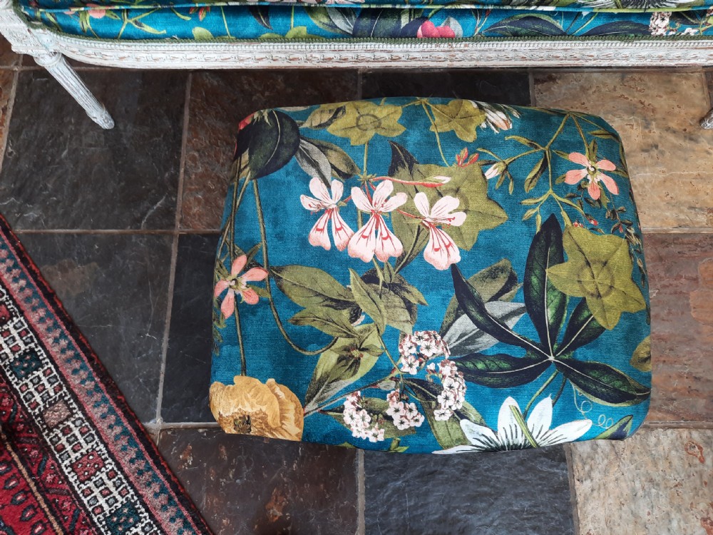 Mid 19thC French Painted Footstool View V