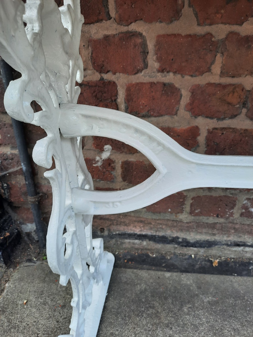Late 19thC Cast Iron Garden Table View II