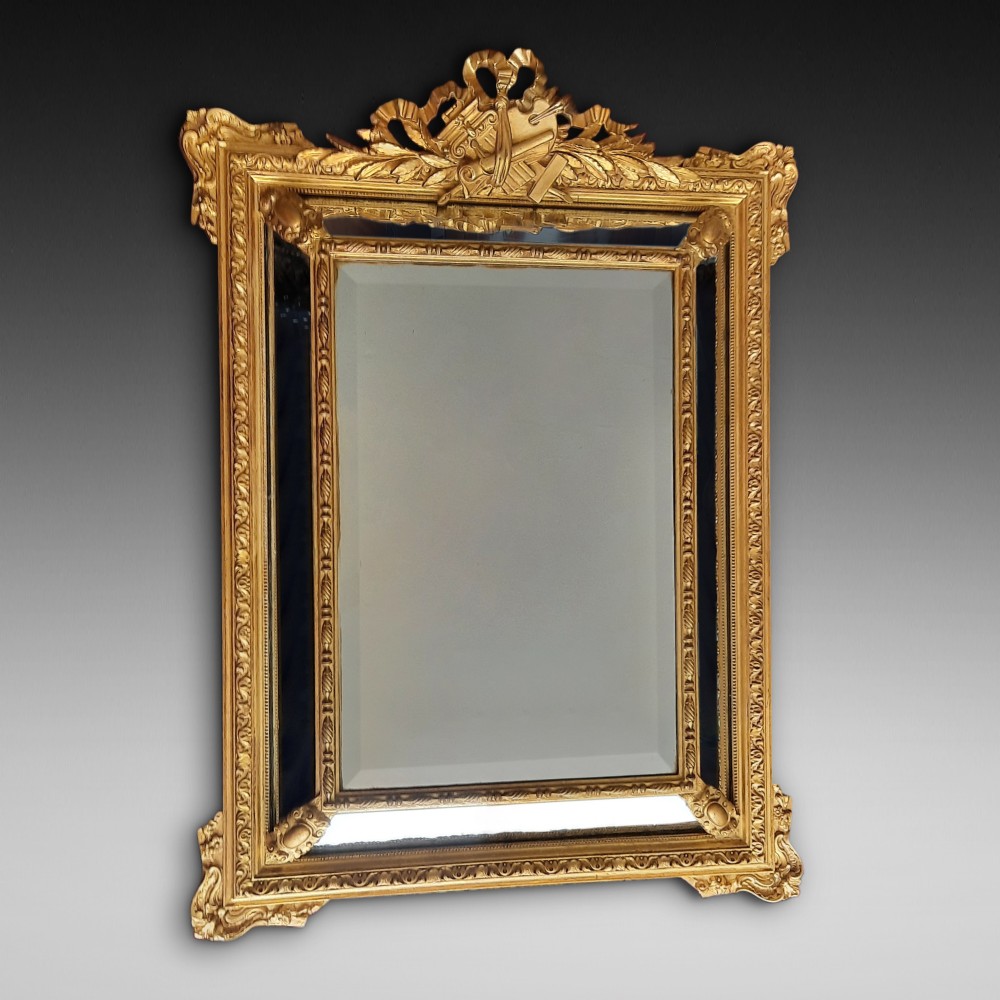 19thC Venetian Style Gilt Mirror