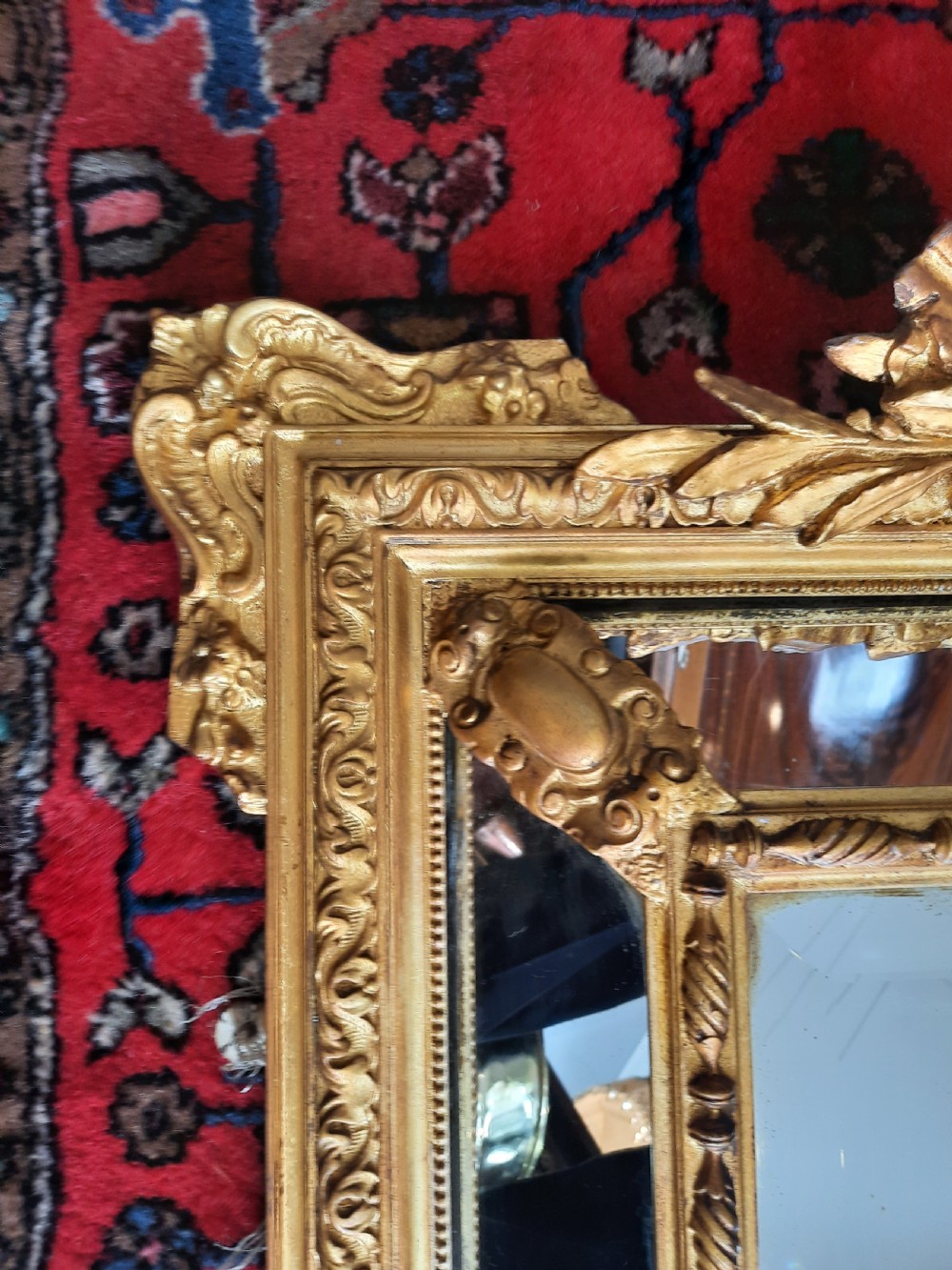 19thC Venetian Style Gilt Mirror View III