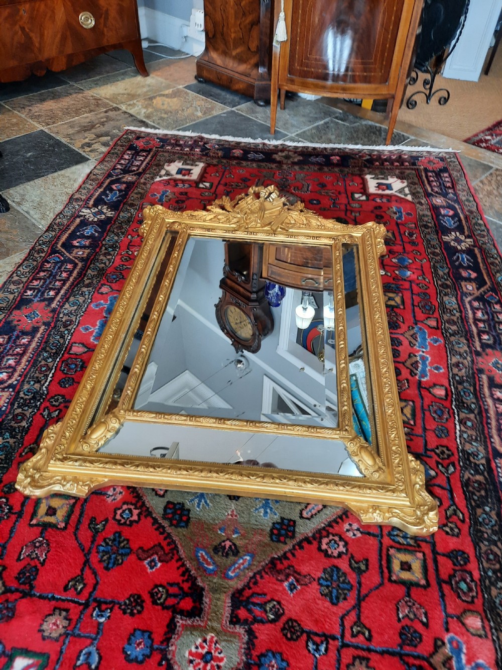 19thC Venetian Style Gilt Mirror View V