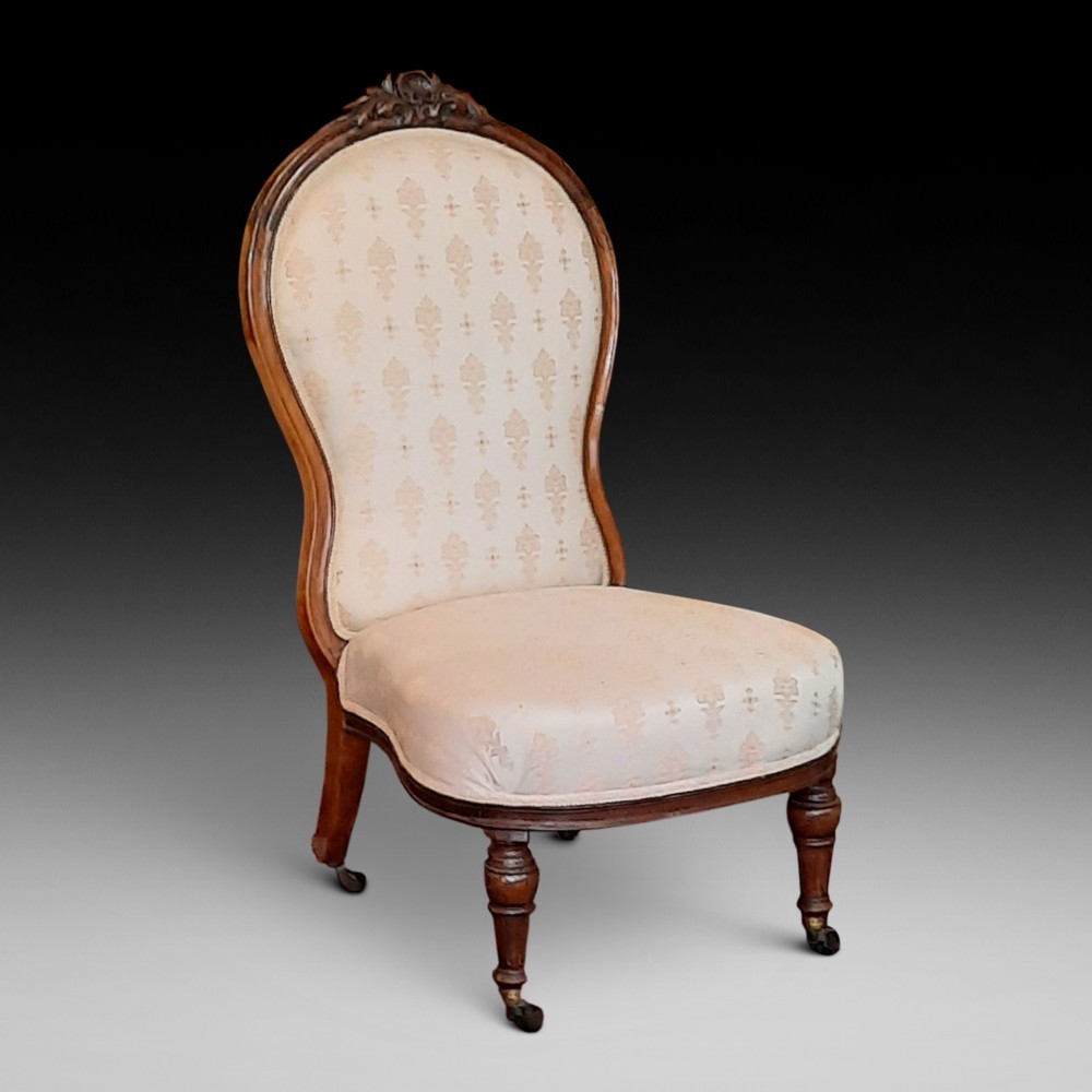 Victorian Rosewood Nursing Chair