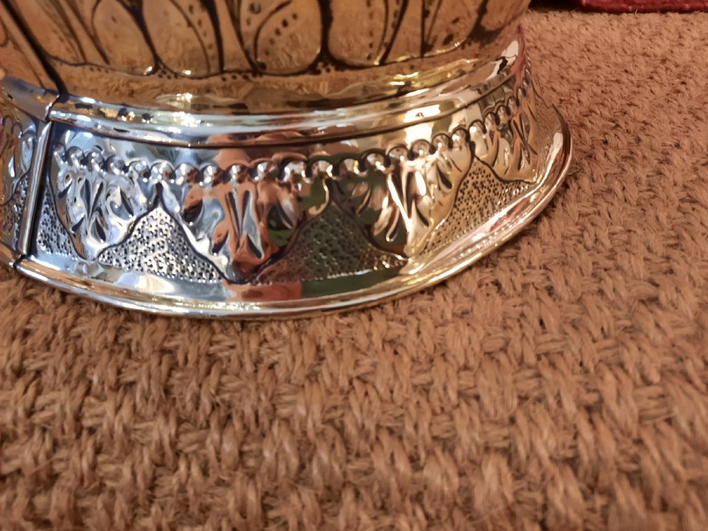 Late 19thC Art Noveau Brass Coal Scuttle View VI