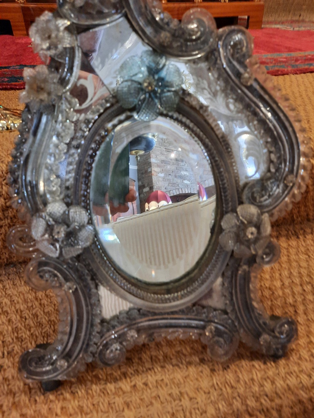 Late 19thC Venetian Dressing Table Mirror View IV