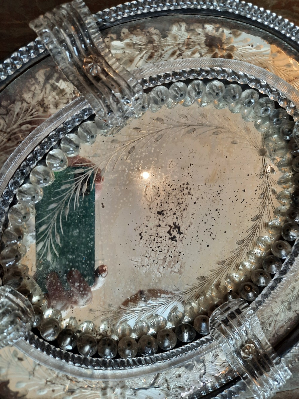 Late 19thC Venetian Wall Mirror View II
