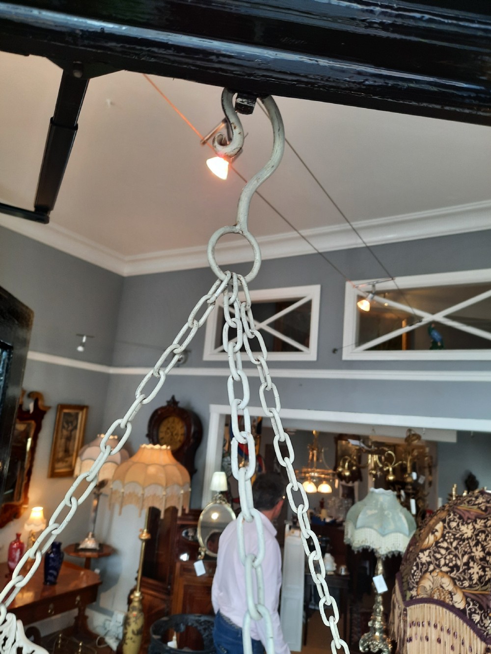 Vintage Hanging Basket View VI