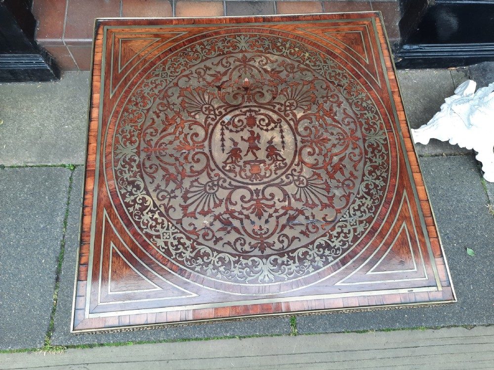 Regency Rosewood Centre Table by Louis le Gaigneur View III