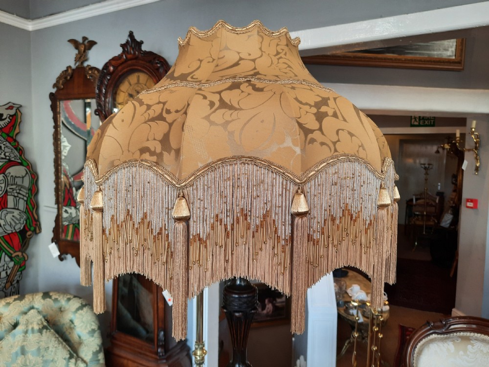 Early 20thC Mahogany Standard Lamp View IV