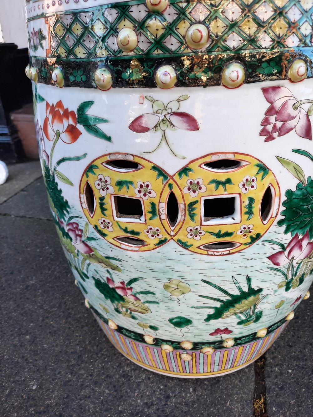 Chinese Opium Stool View III