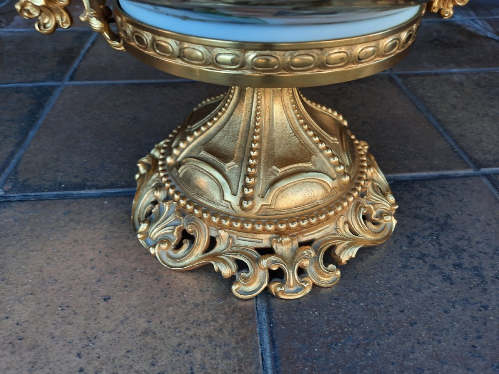 2nd half 19thC Chinese Export Rose Medallion Punch Bowl  View V
