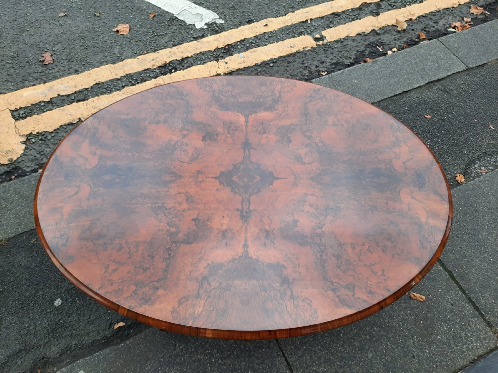 Victorian Black Walnut Coffee Table View II