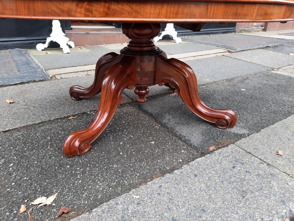 Victorian Black Walnut Coffee Table View V