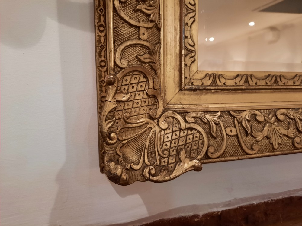 Victorian Giltwood Bevelled Mirro View II
