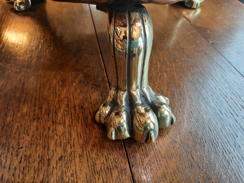 Victorian Copper Log Cauldron Bucket View IV