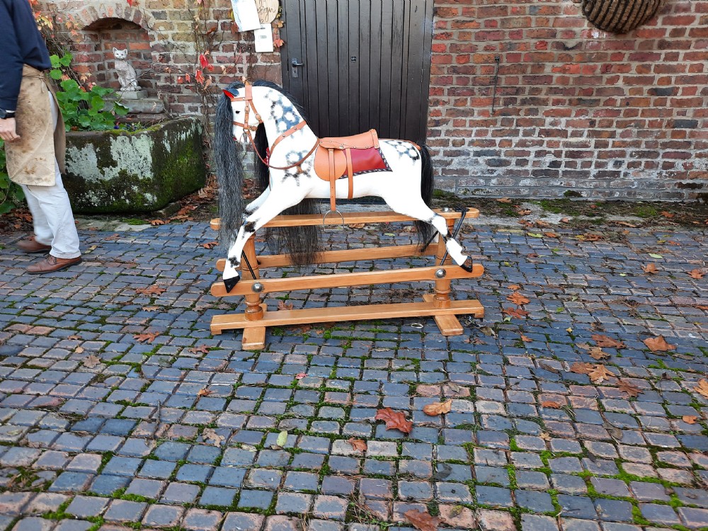 Good Early 20thC Lines Brothers Ltd Rocking Horse View II