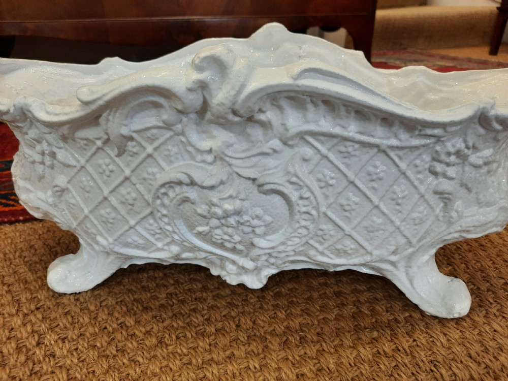 Victorian Cast Iron Planter Jardiniere  View IV
