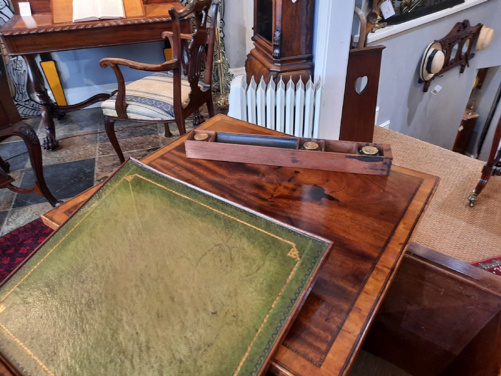 Late Georgian Mahogany Work Table  View IV