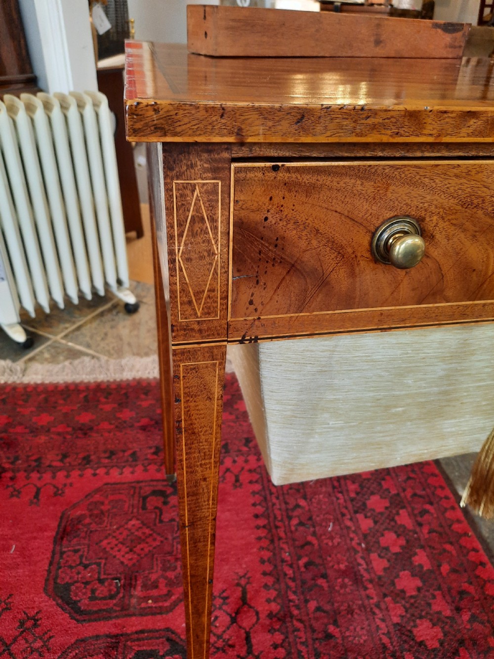 Late Georgian Mahogany Work Table  View V