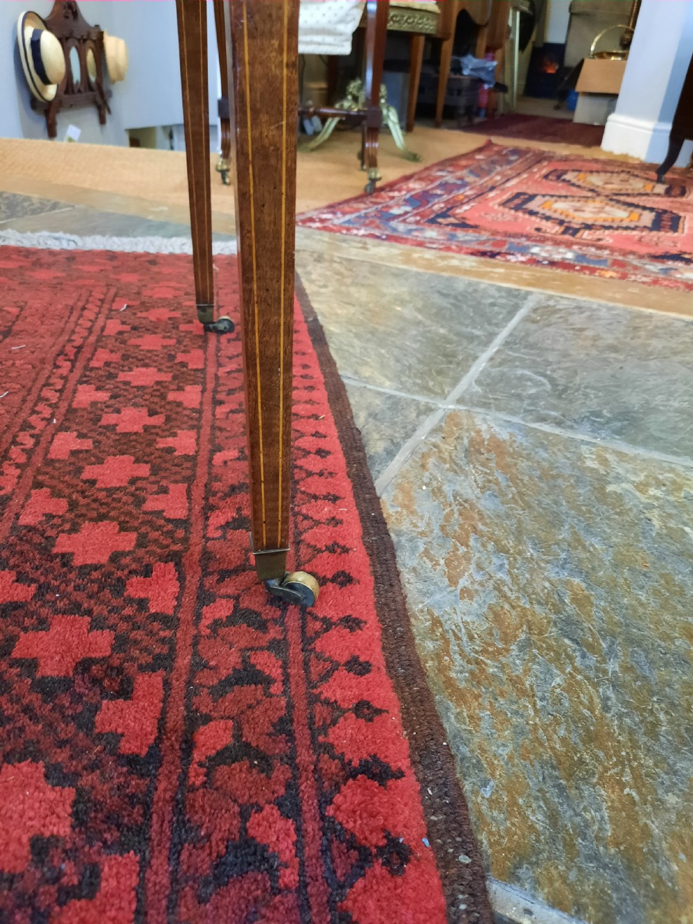 Late Georgian Mahogany Work Table  View VI