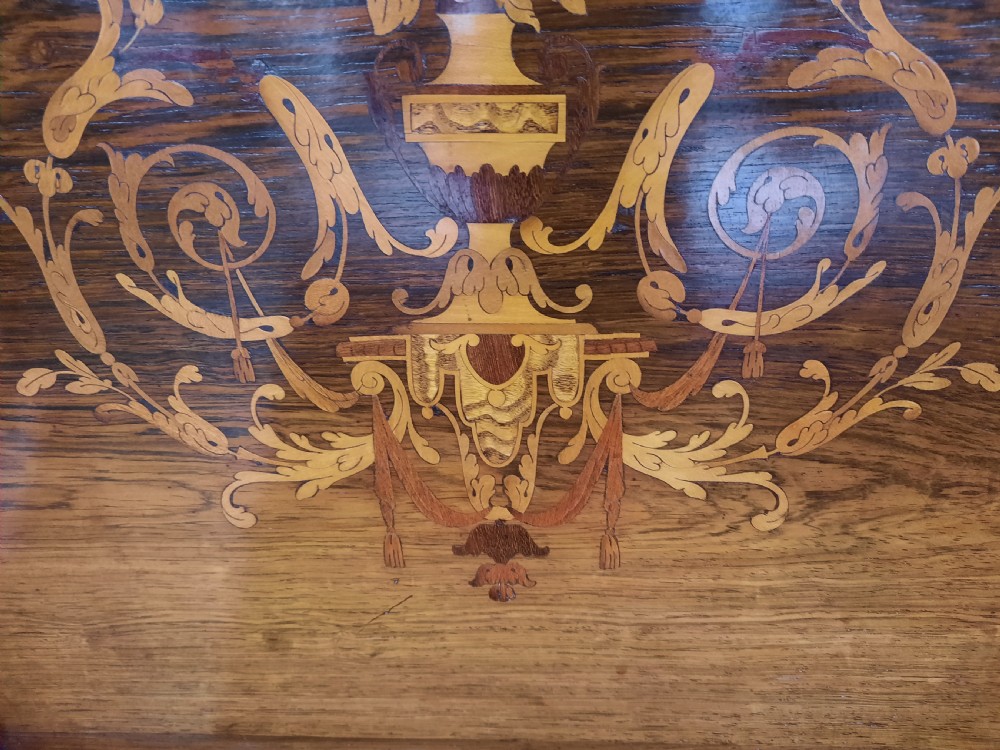 Edwardian Mahogany Three Leaf Folding Screen View III