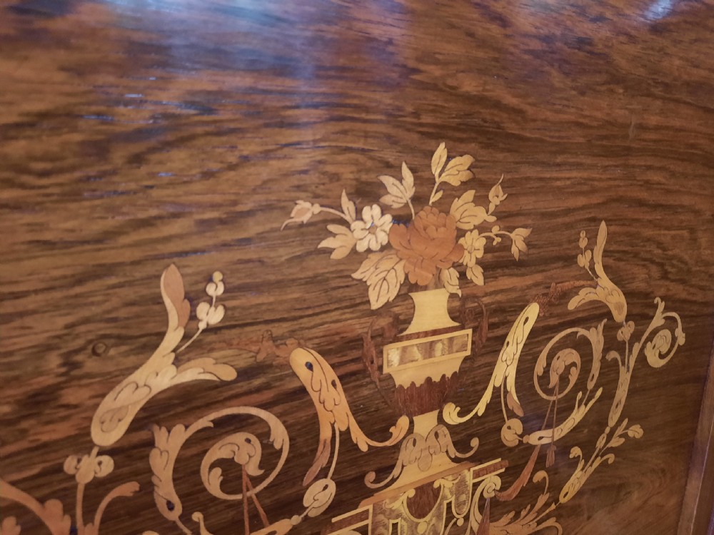 Edwardian Mahogany Three Leaf Folding Screen View IV