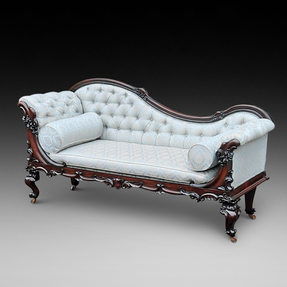 William IV Rosewood Sofa Chaise