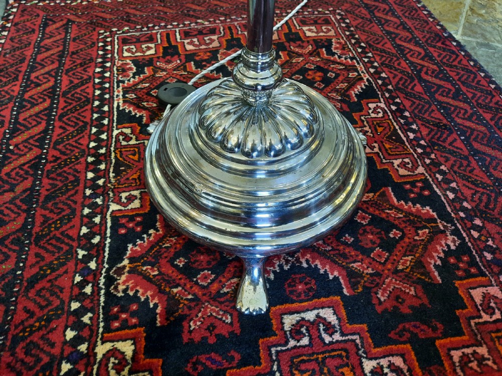Art Deco Chrome Standard Lamp View III