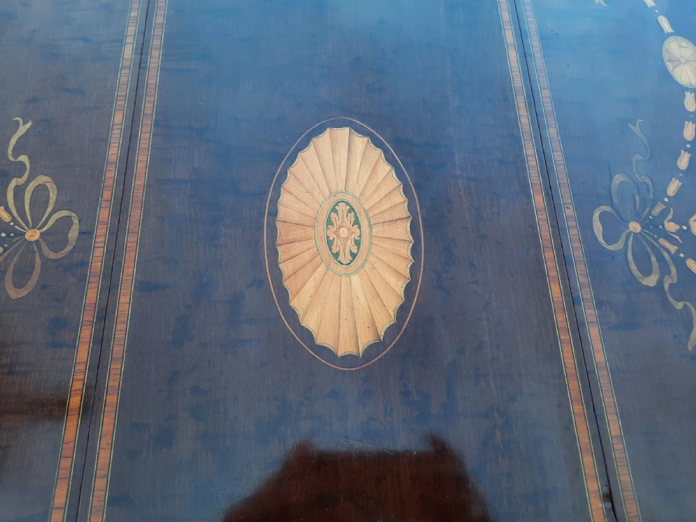 Edwardian Mahogany Sheraton Revival Sutherland Table View III
