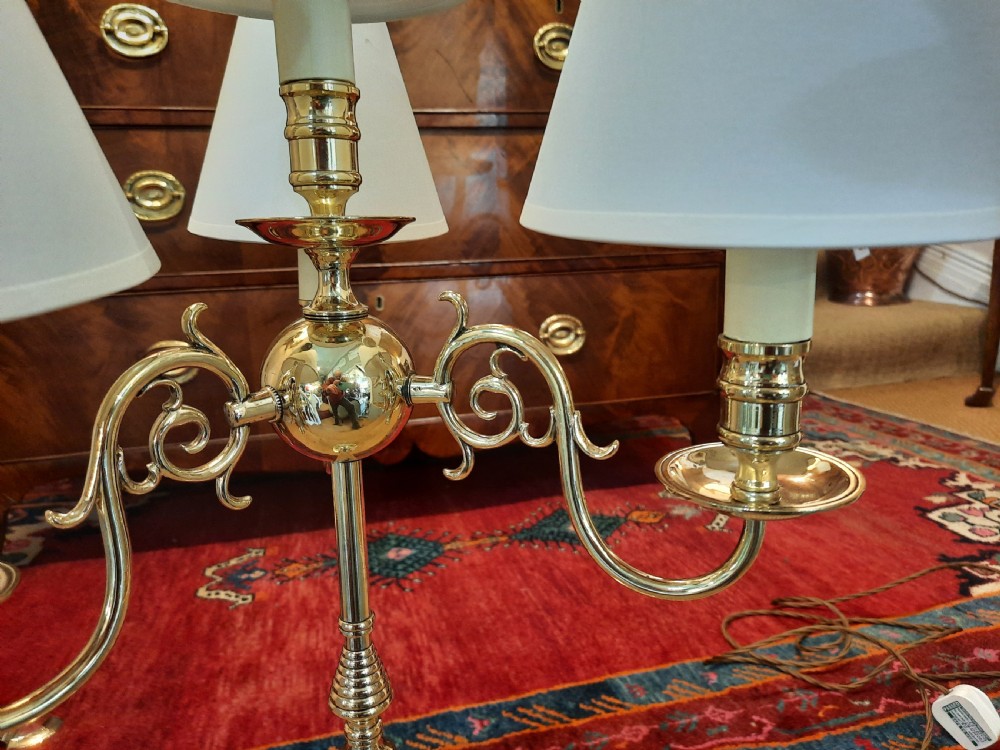 1920's Brass Table Light View IV
